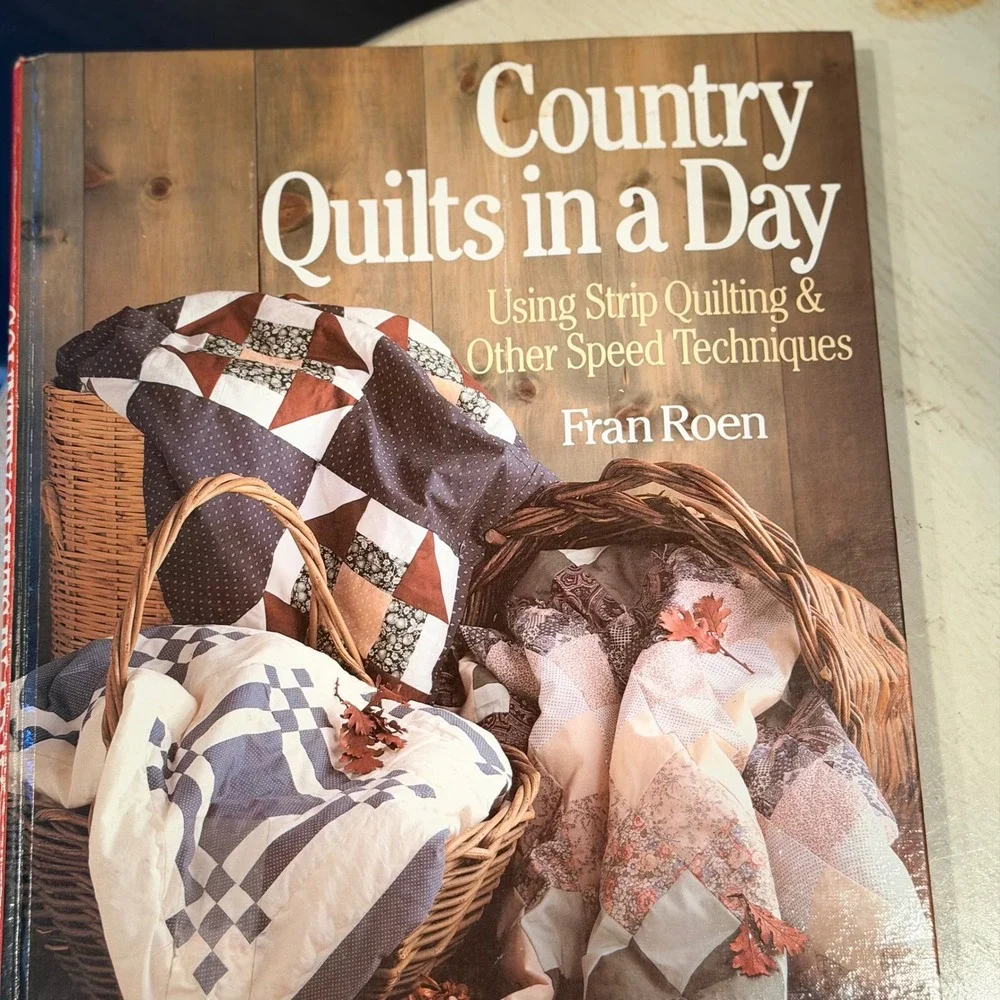 Jelly Roll Quilts‎ and Country Quilts in a Day Books Lot